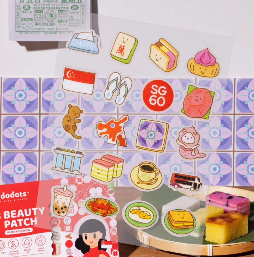 PAC of 3 Dododots Pimple Patch | Cute Hydrocolloid Acne Stickers for Fast Blemish Care