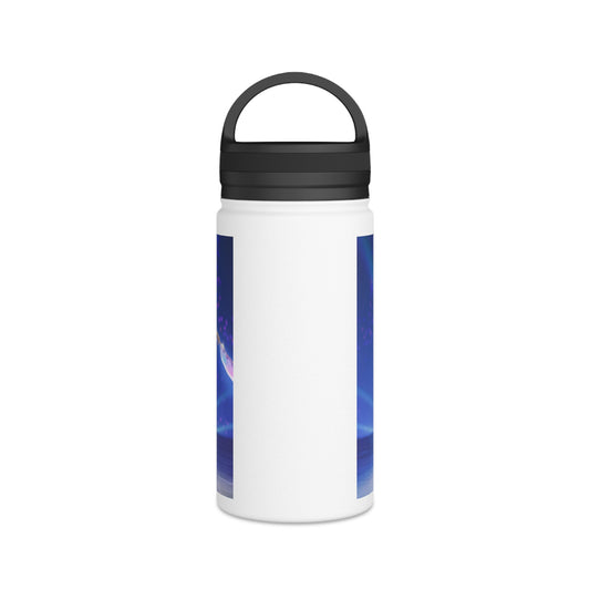 K-Pop Hunters Huntrix Stainless Steel Water Bottle — Handle Lid, Concert Vibe