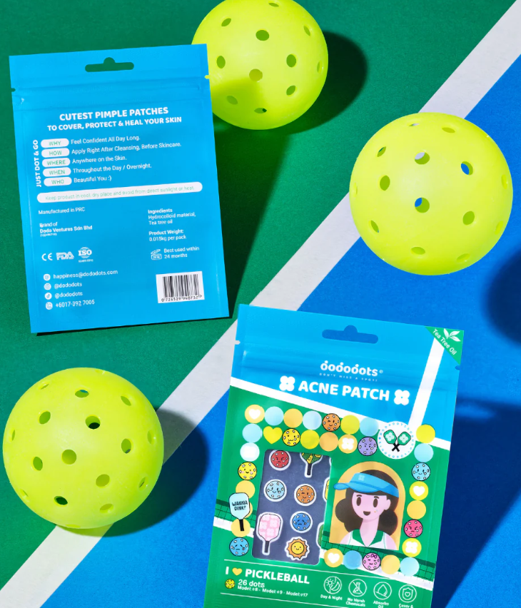 PAC of 3 Dododots Pimple Patch | Cute Hydrocolloid Acne Stickers for Fast Blemish Care