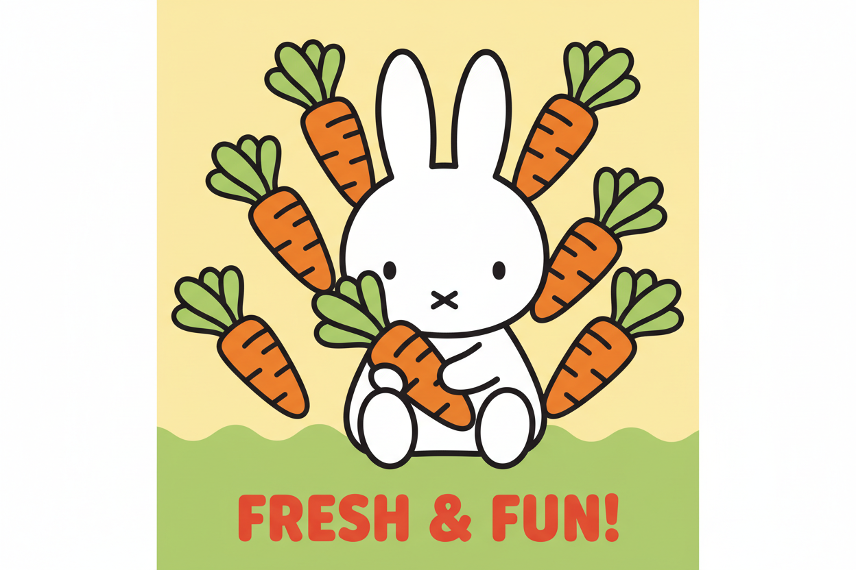 Miffy and carrots